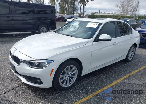 2018 BMW 320I из США, поврежденный, VIN WBA8E1G54JNU92464
